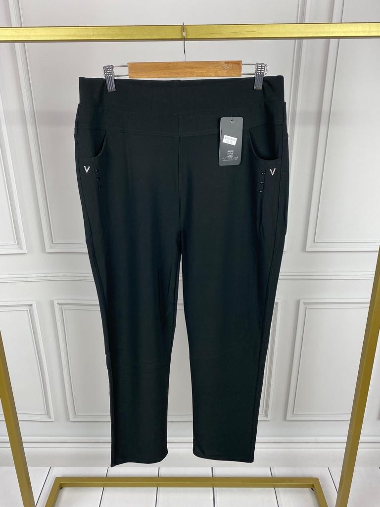 SPODNIE CZARNE 3857