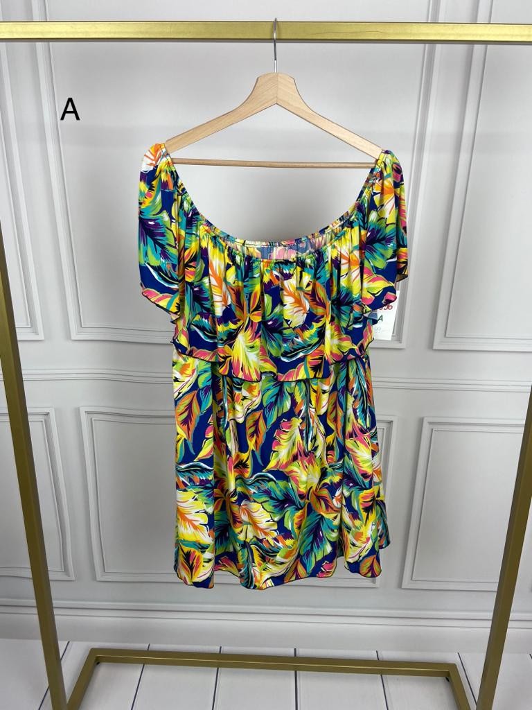 BLUZKA HISZPANKA PRINTY 3936