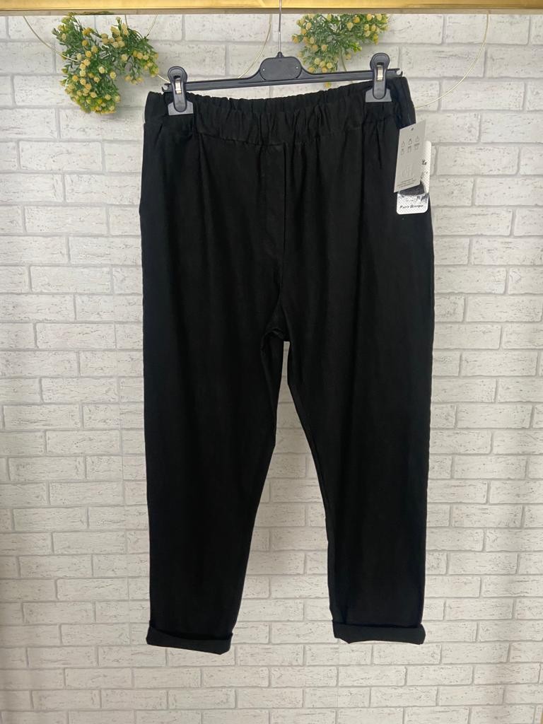 SPODNIE ELEGANCKIE GUMY 4086