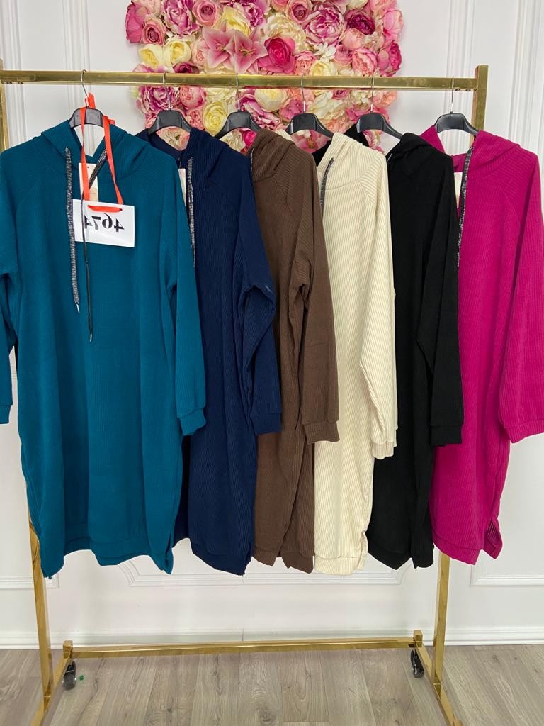 BLUZO-SUKIENKA SZTRUKS 4674