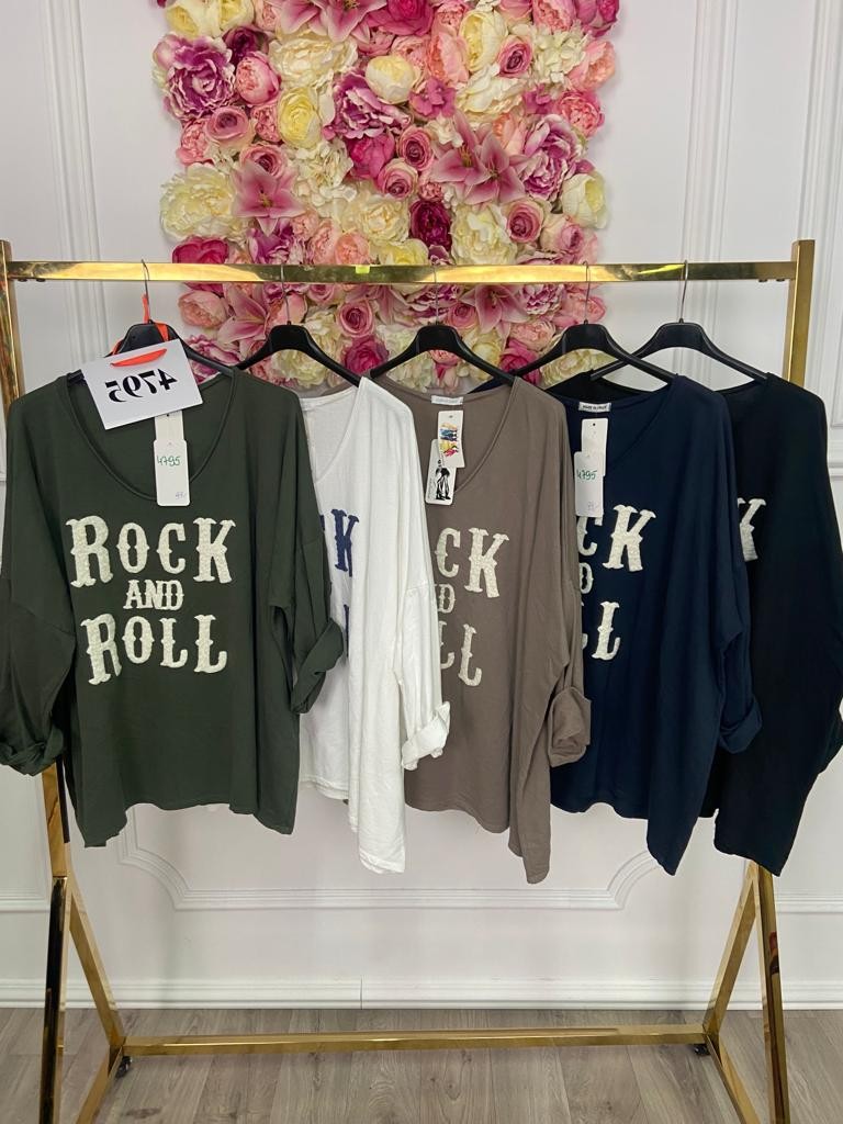 BLUZKA ROCK AND ROLL 4795