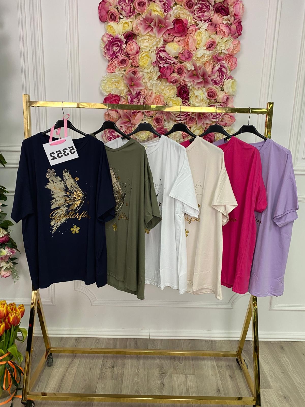 T-SHIRT MOTYL 5352