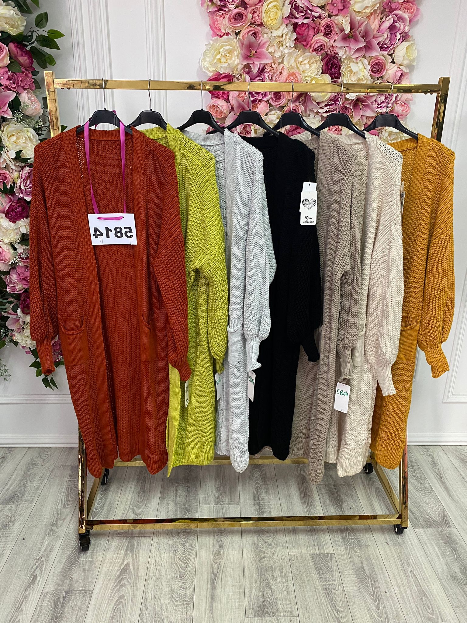 SWETER DŁUGI 5814