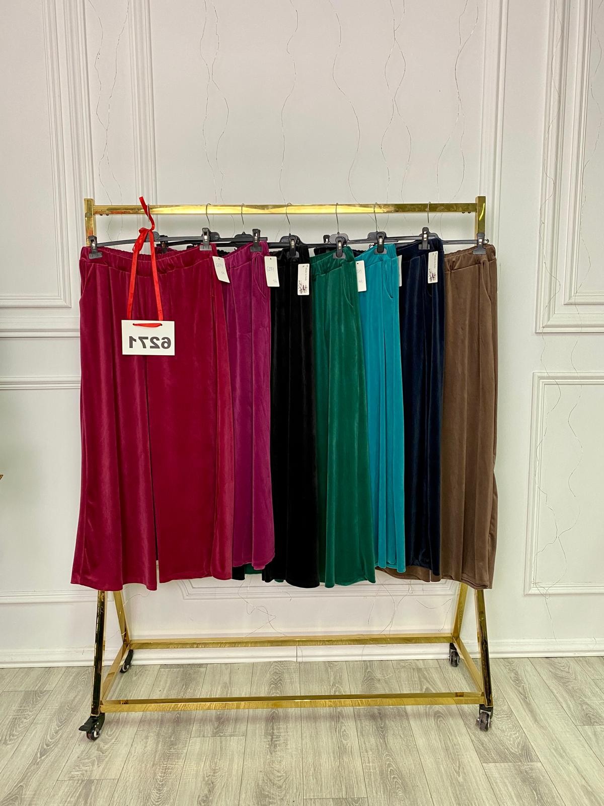 SPODNIE WELUR 6271