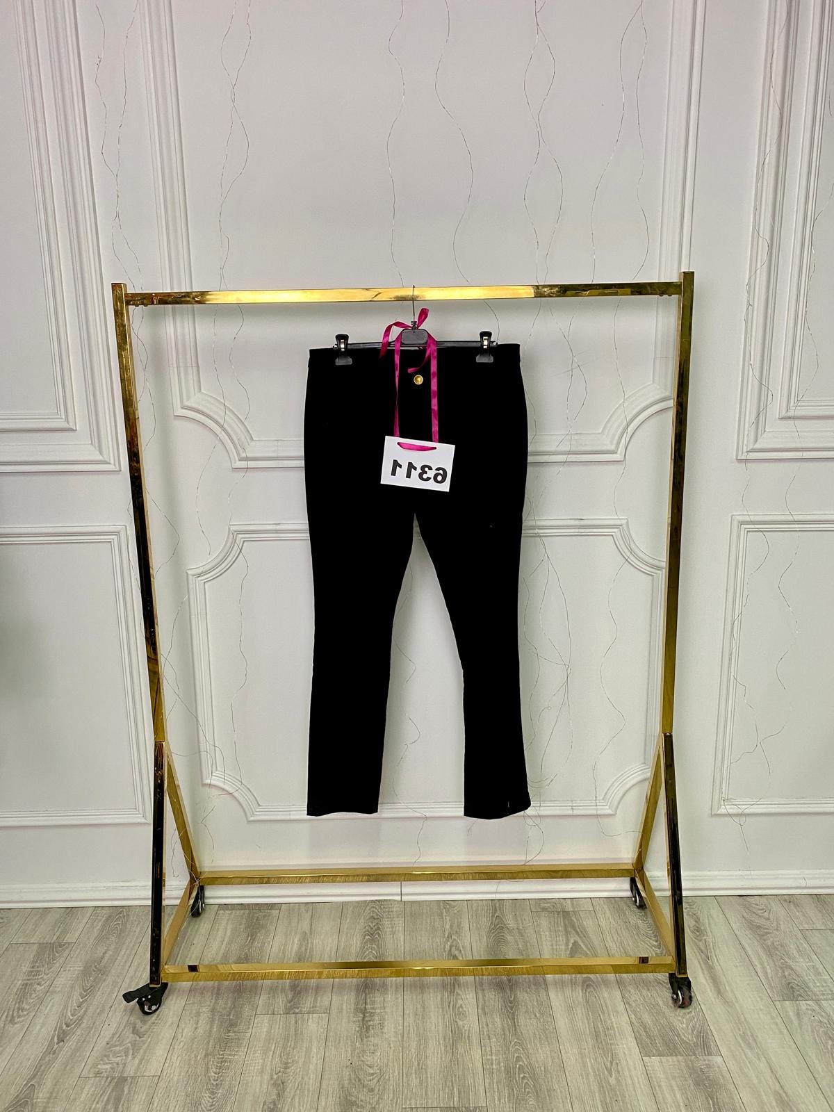 SPODNIE JEANSY BLACK 6311