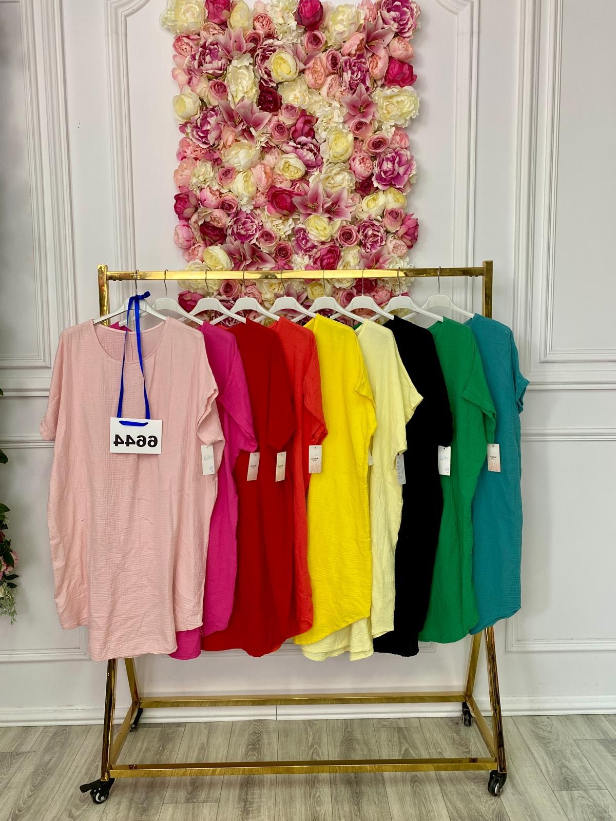 SUKIENKA KLASYCZNA MUŚLIN 6644