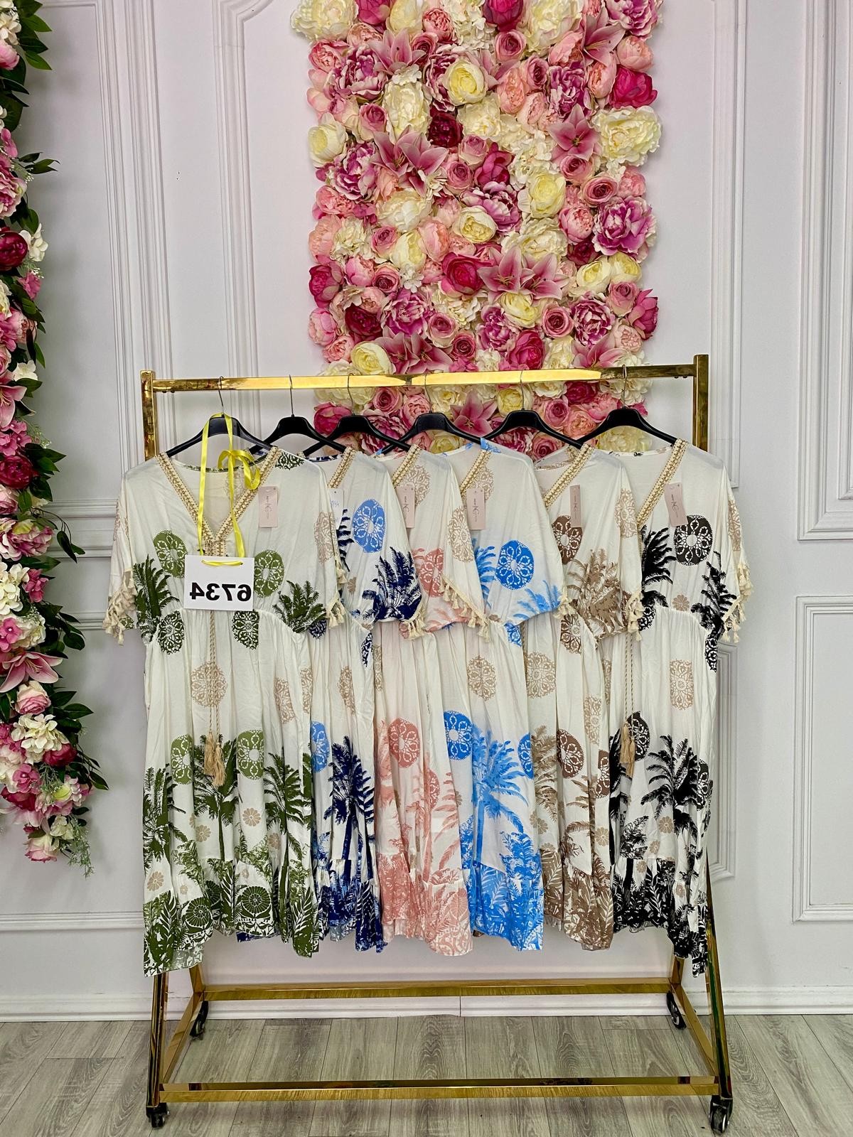 SUKIENKA TROPICANA GOLD 6734