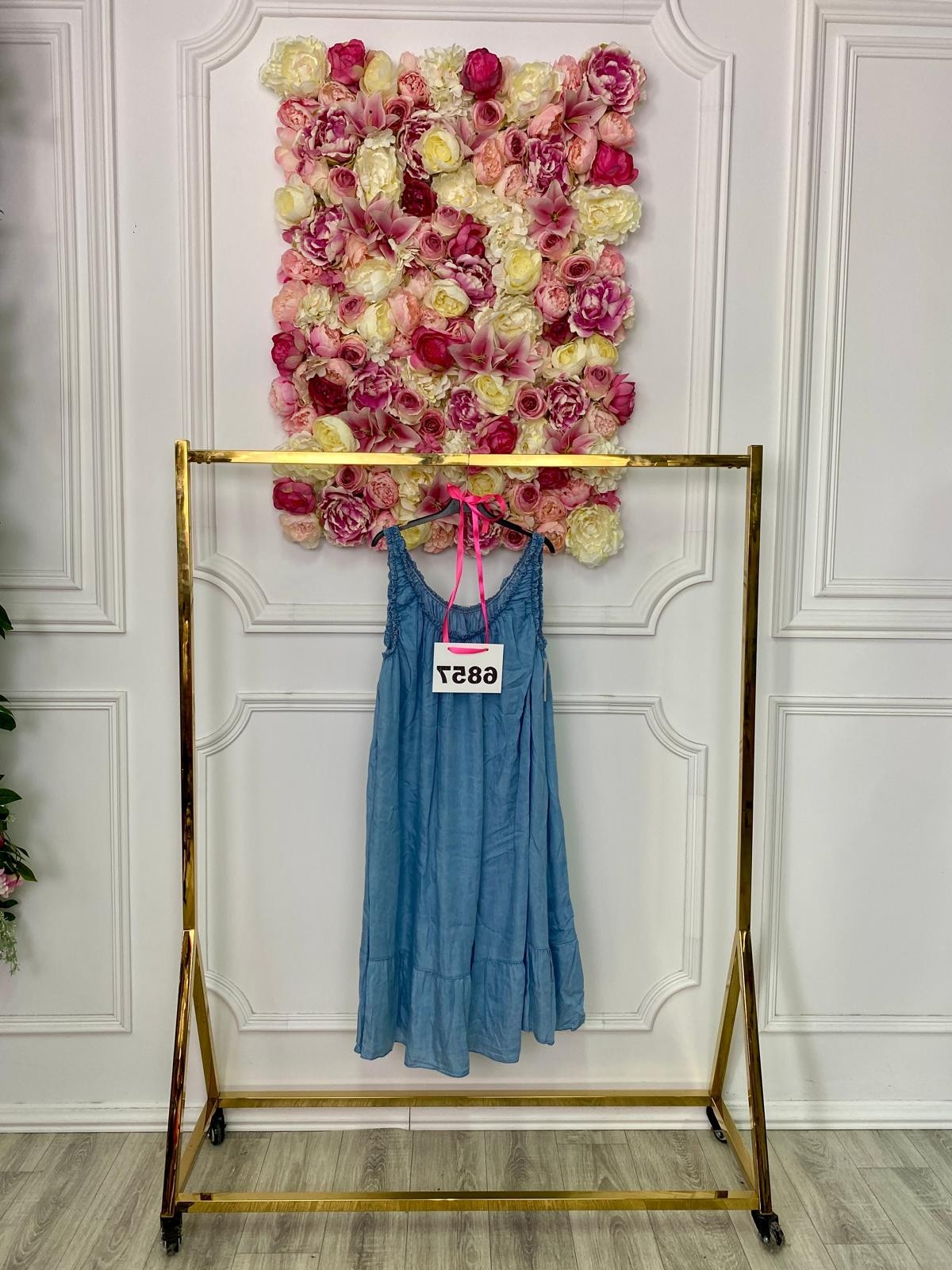 SUKIENKA JEANSOWA 6857