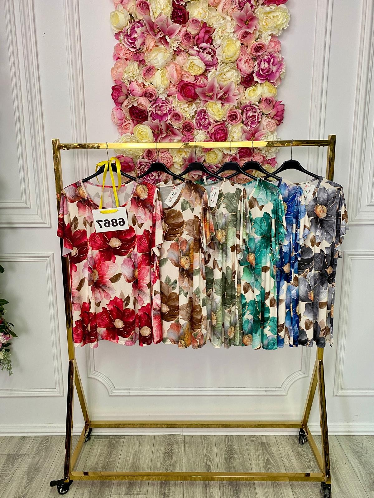 BLUZKA FLOWERS 6867