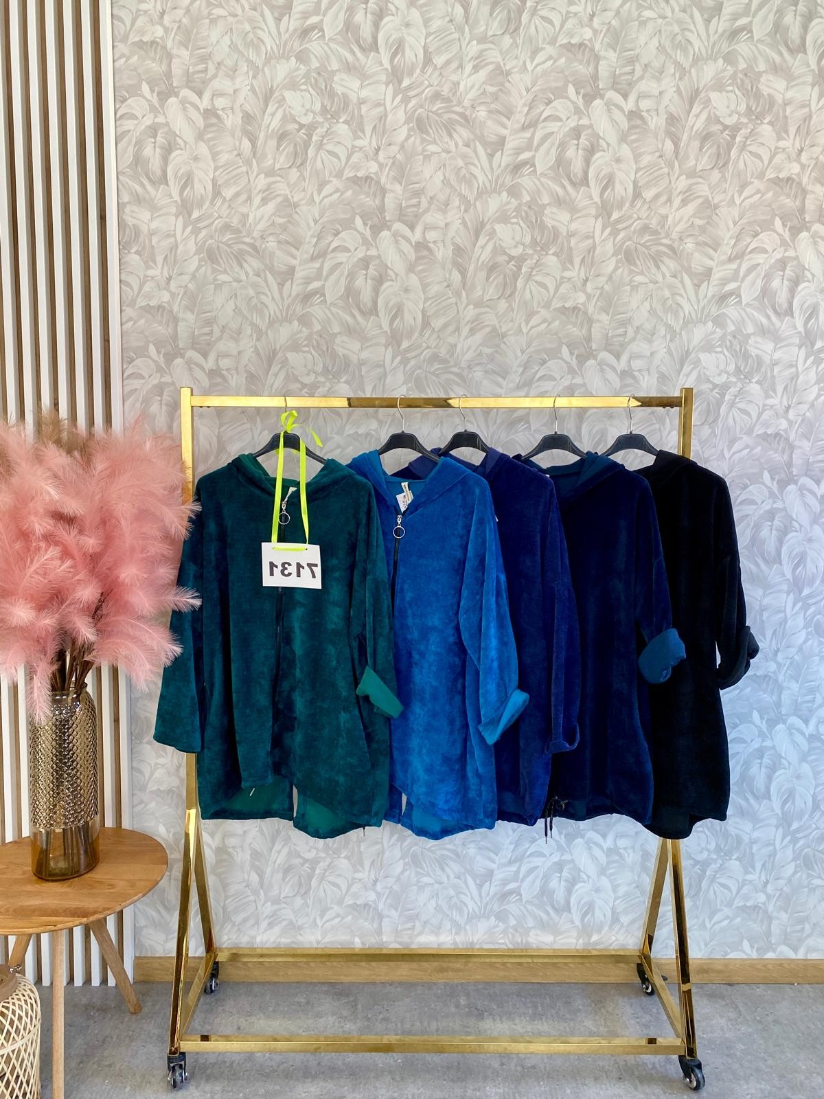 BLUZA ROZPINANA SZTRUKS  7131