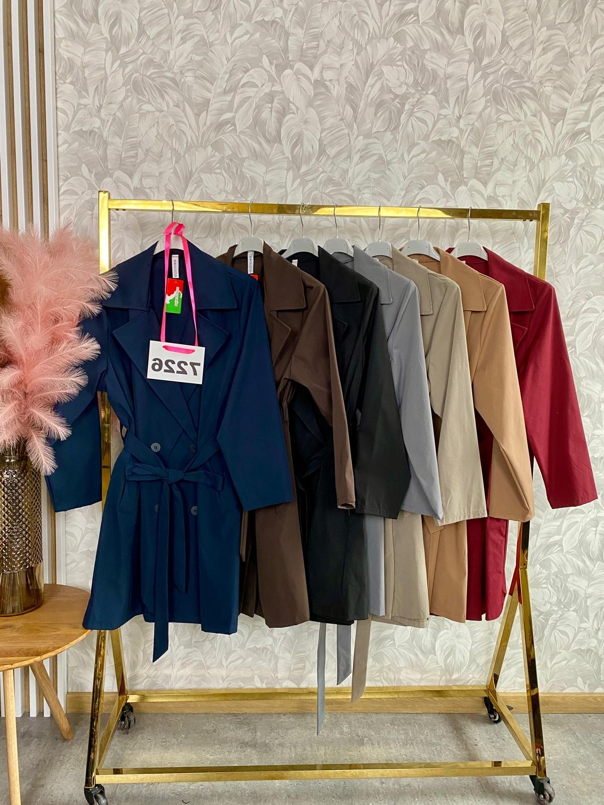 PŁASZCZ TRENCZ 7226