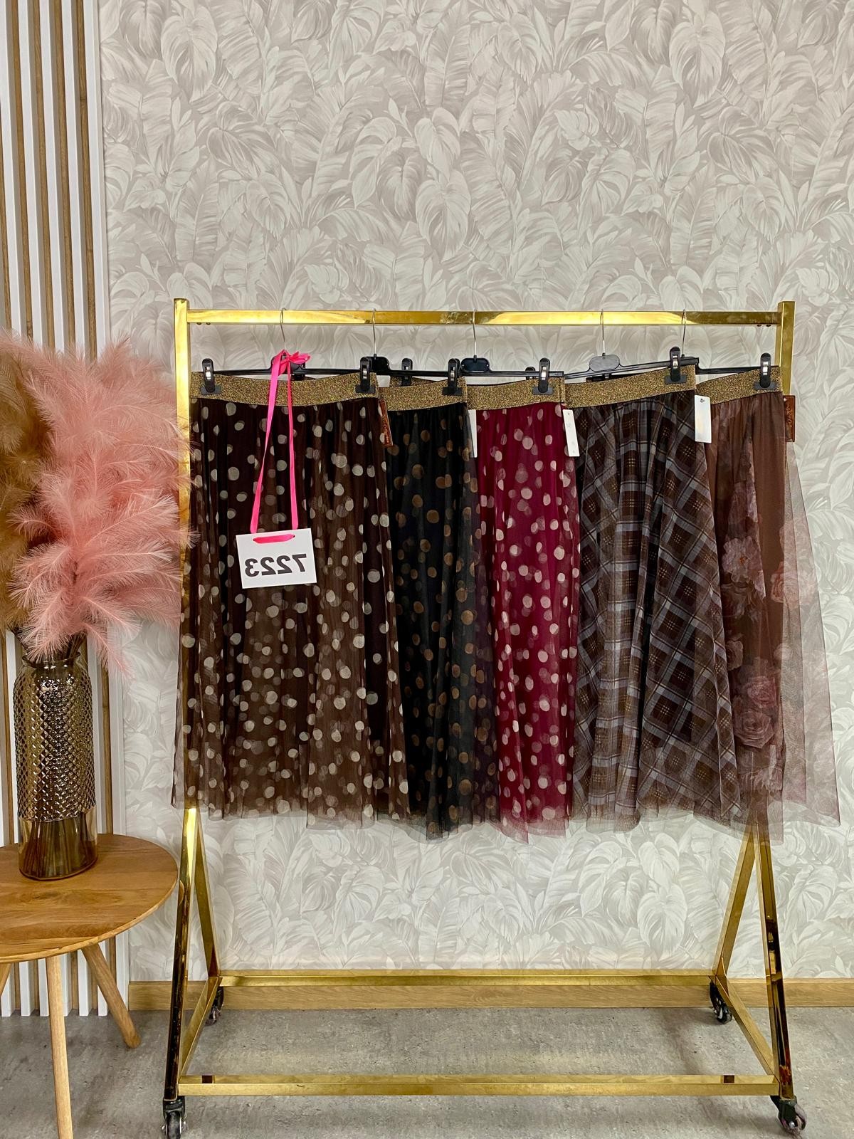 SPÓDNICA TIULOWA 7223