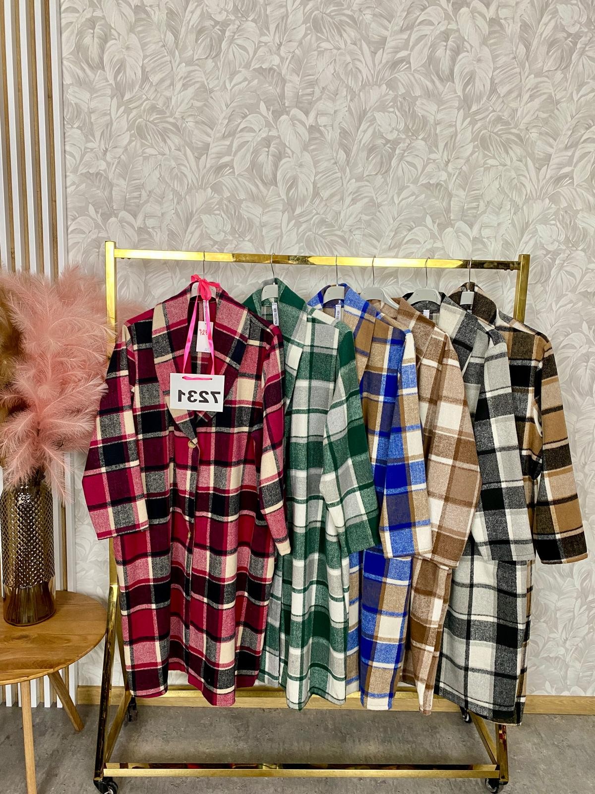 PŁASZCZYK KRATA 7231