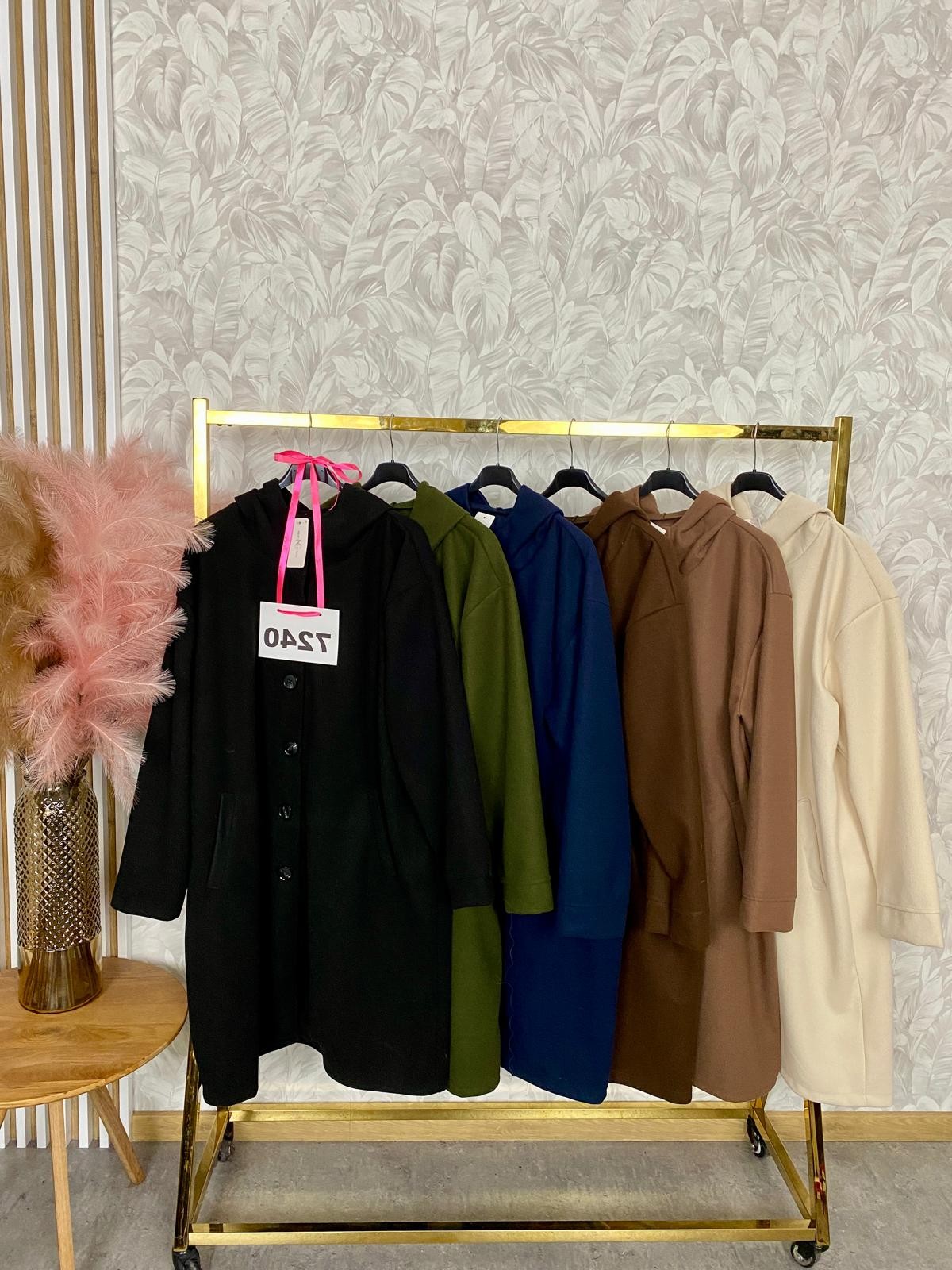 PŁASZCZ FLAUSZYK 7240