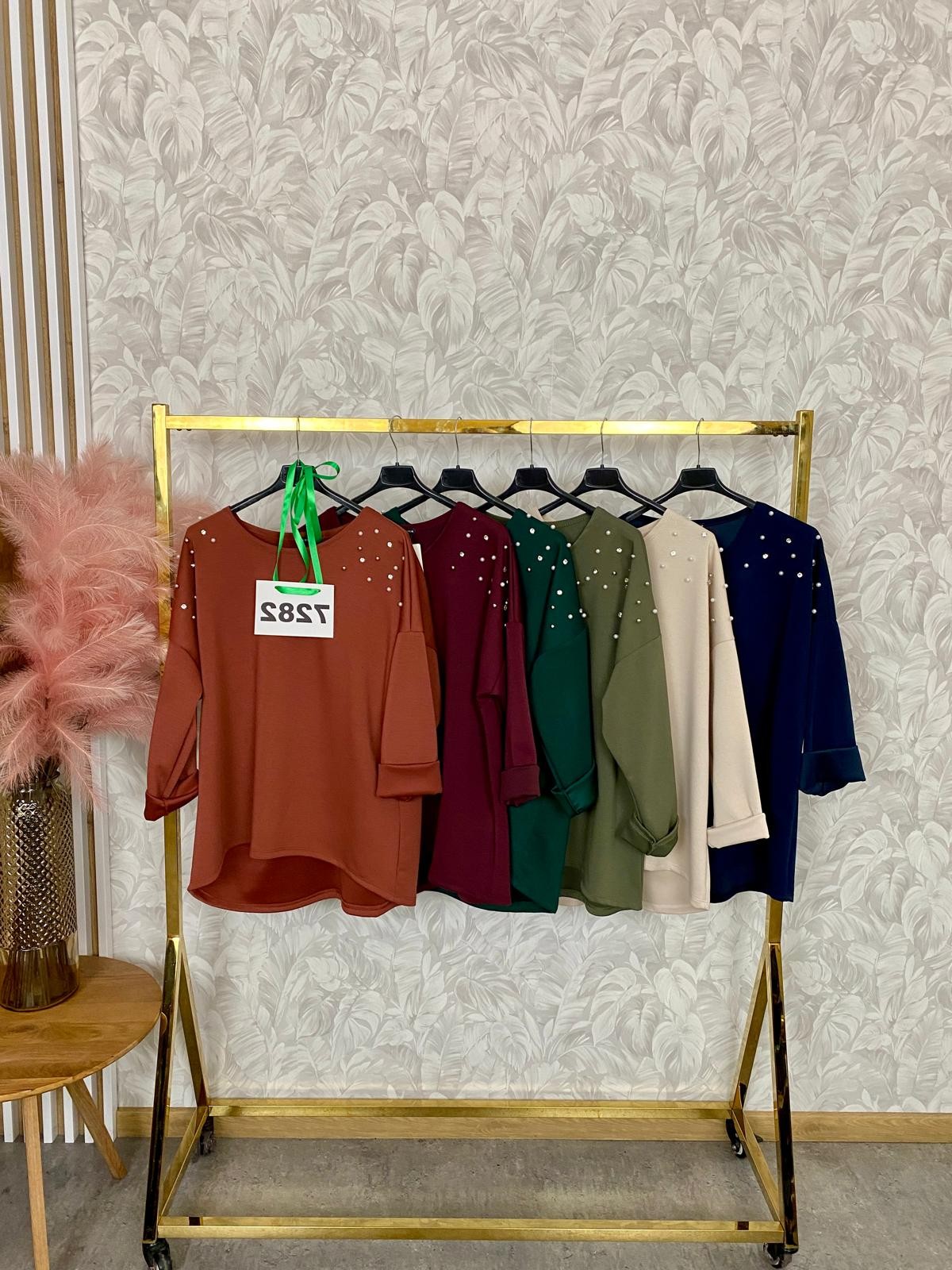 BLUZA MASEŁKO PEREŁKI 7282