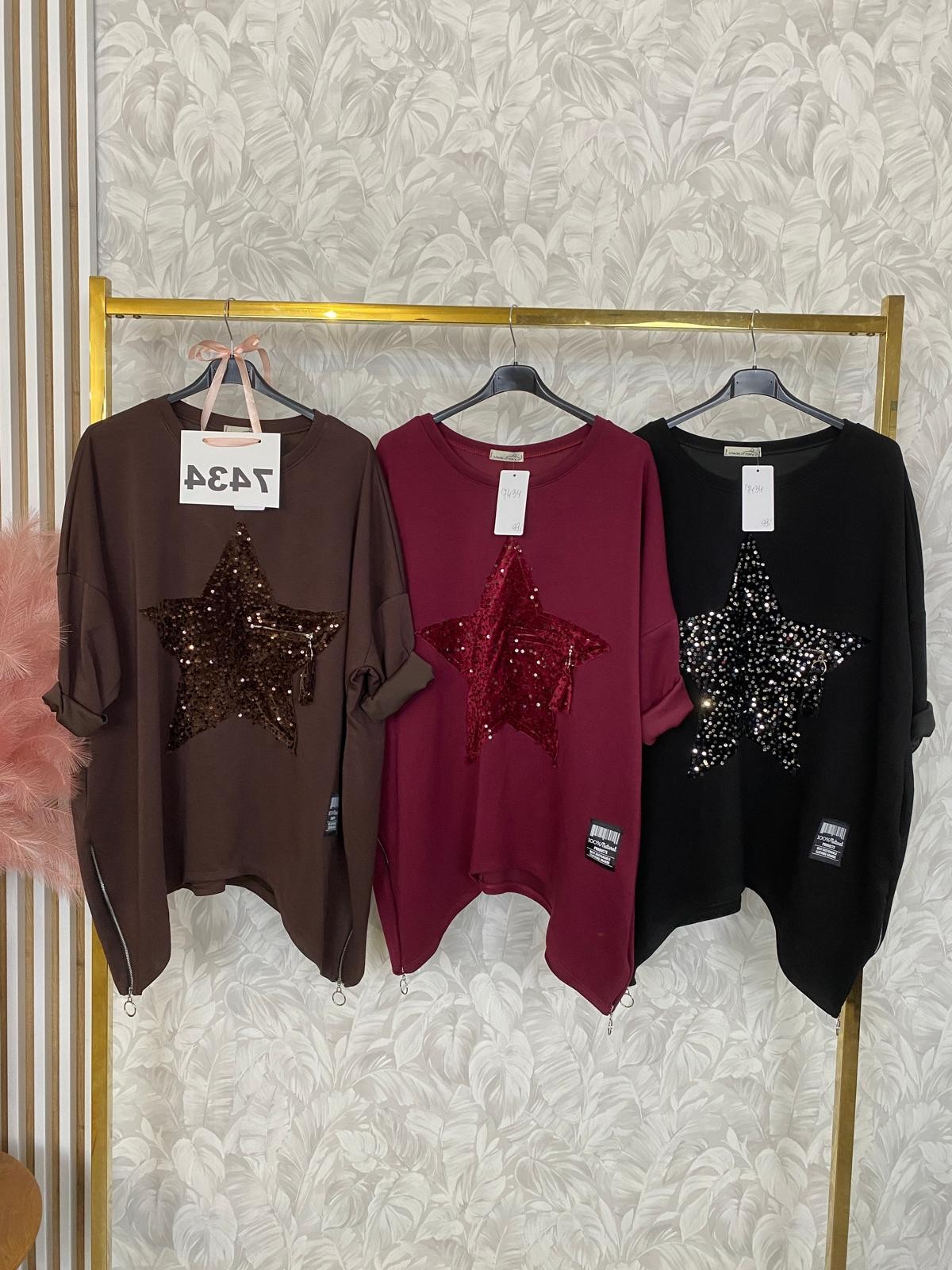 BLUZA GWIAZDA  7434