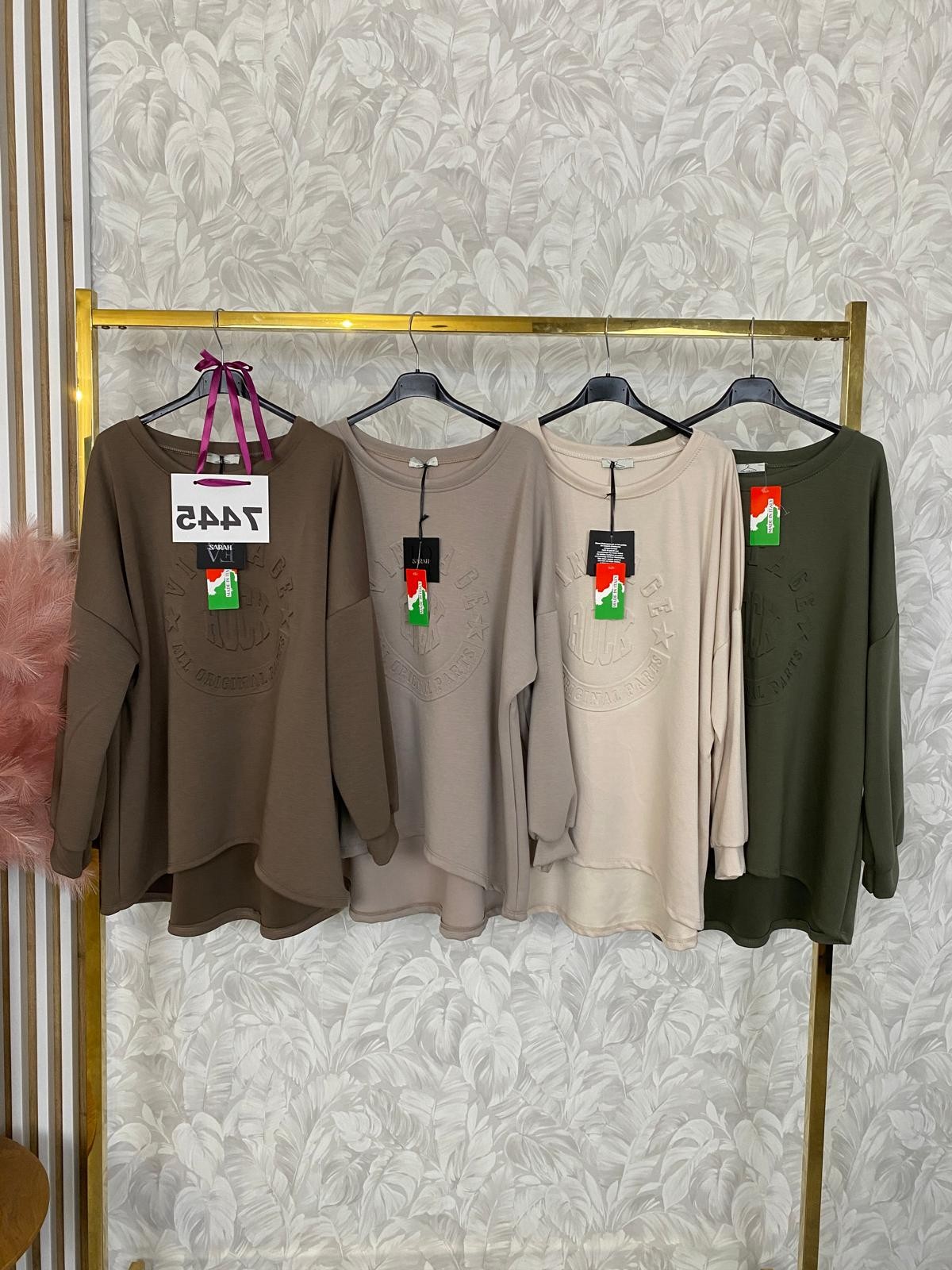 BLUZA WYTŁACZANA 7445