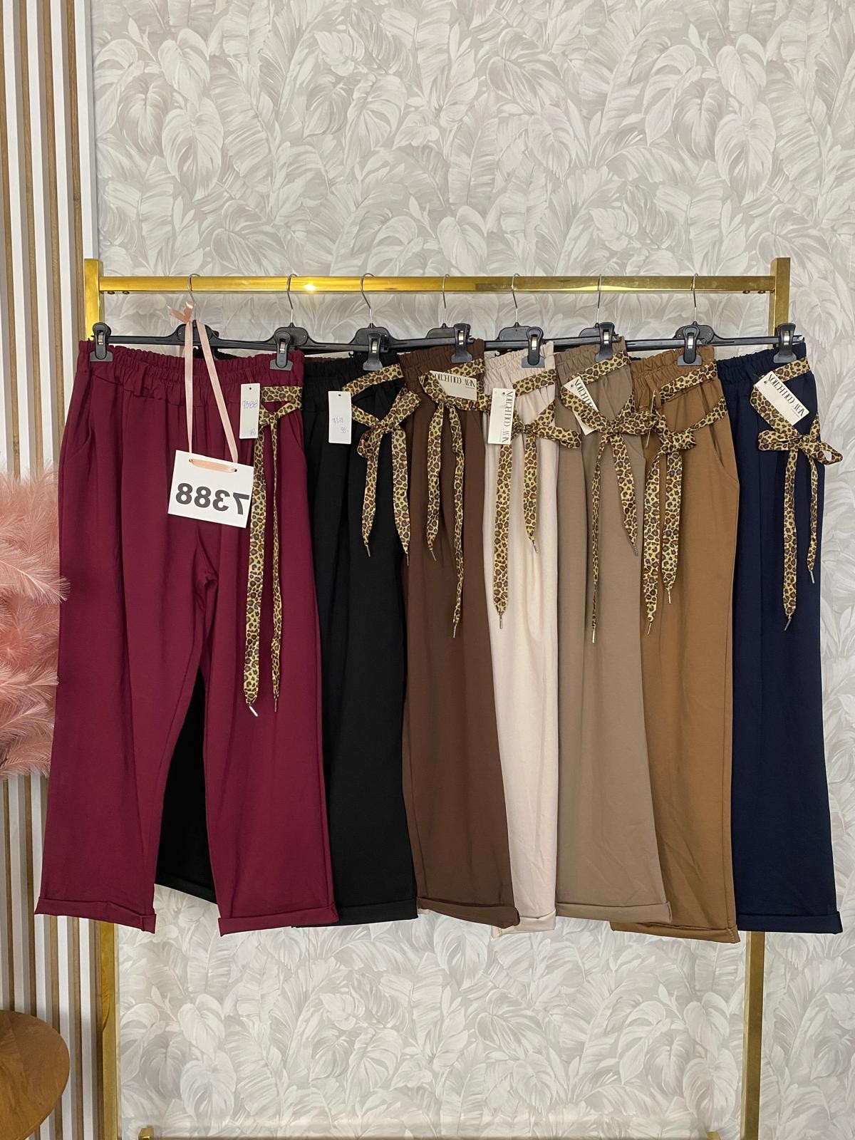 SPODNIE KOKARDKA 7388