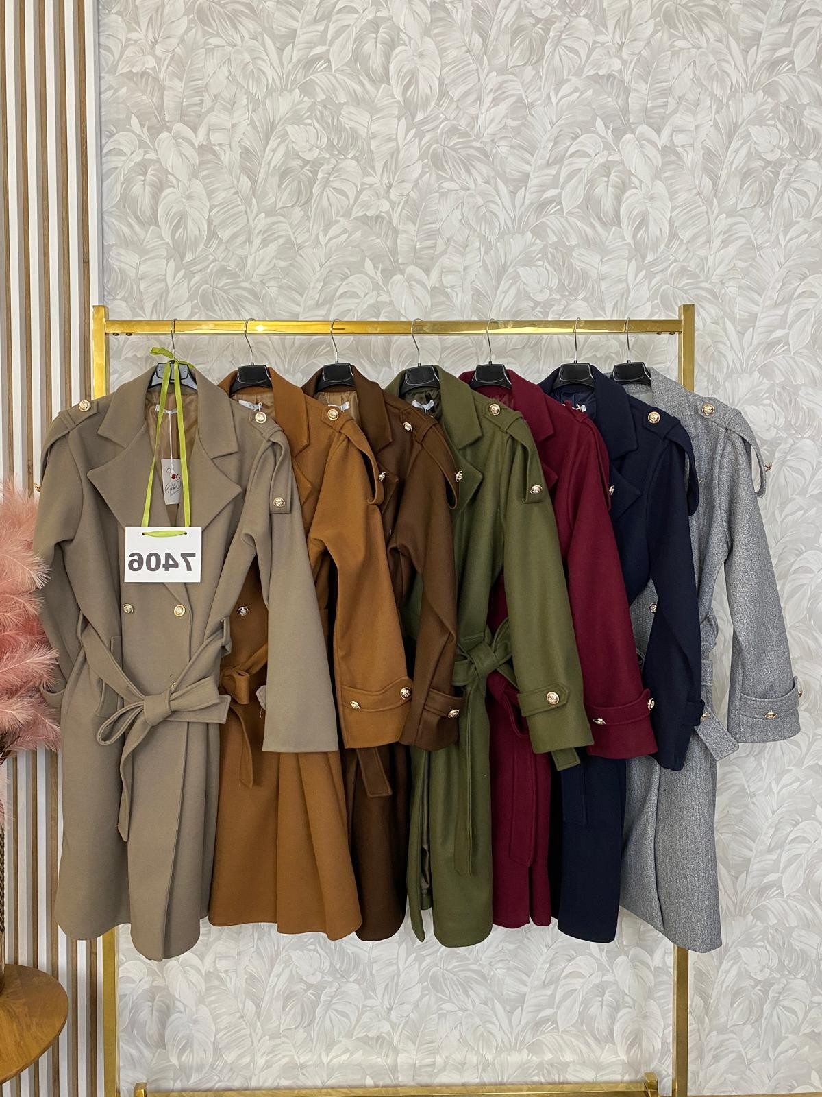 PŁASZCZ MODNISIA 7406