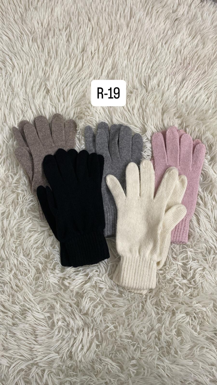 RĘKAWICZKI Z KASZMIREM R-19