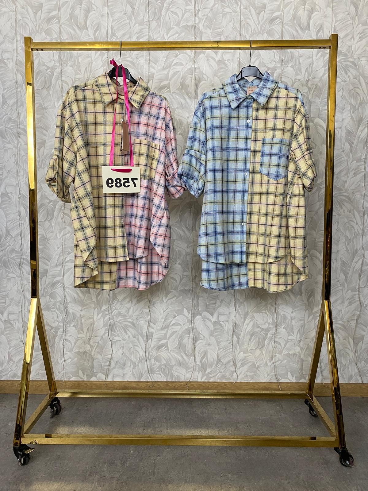 KOSZULA W KRATE MULTIKOLOR...