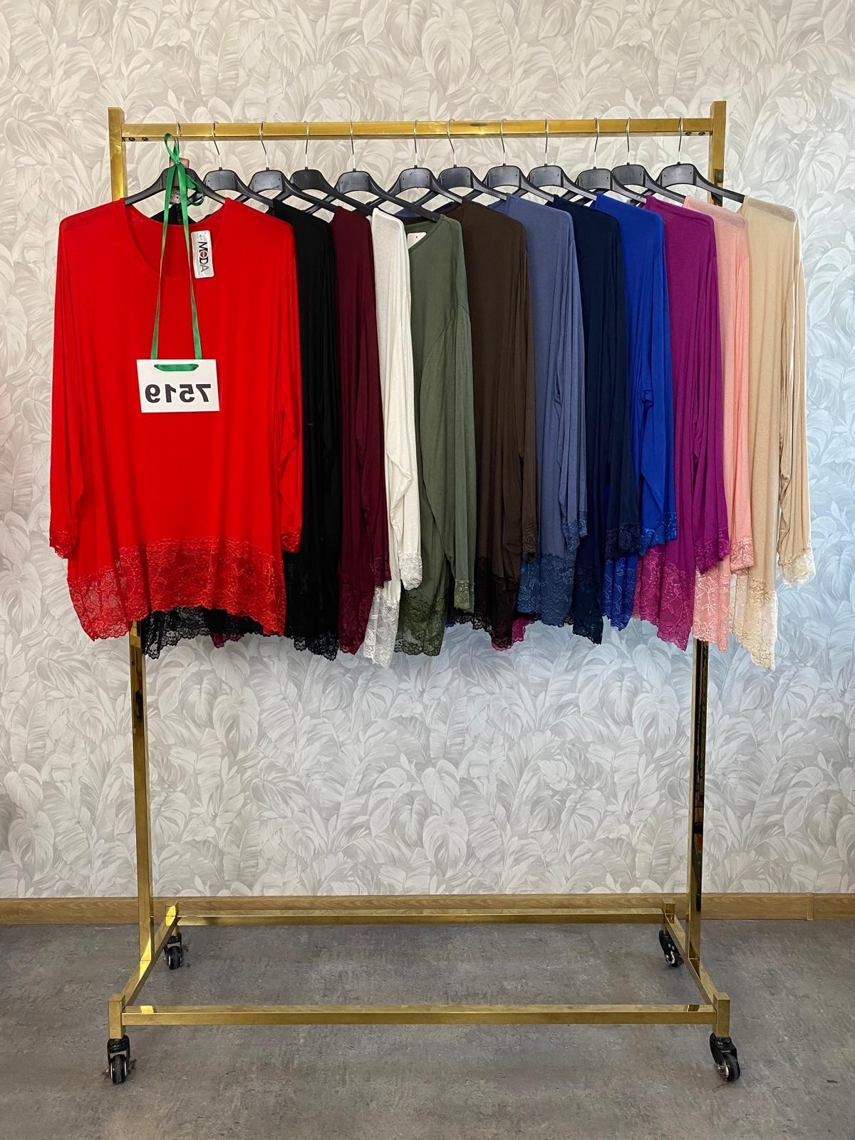 BLUZKA Z KORONKĄ 7519