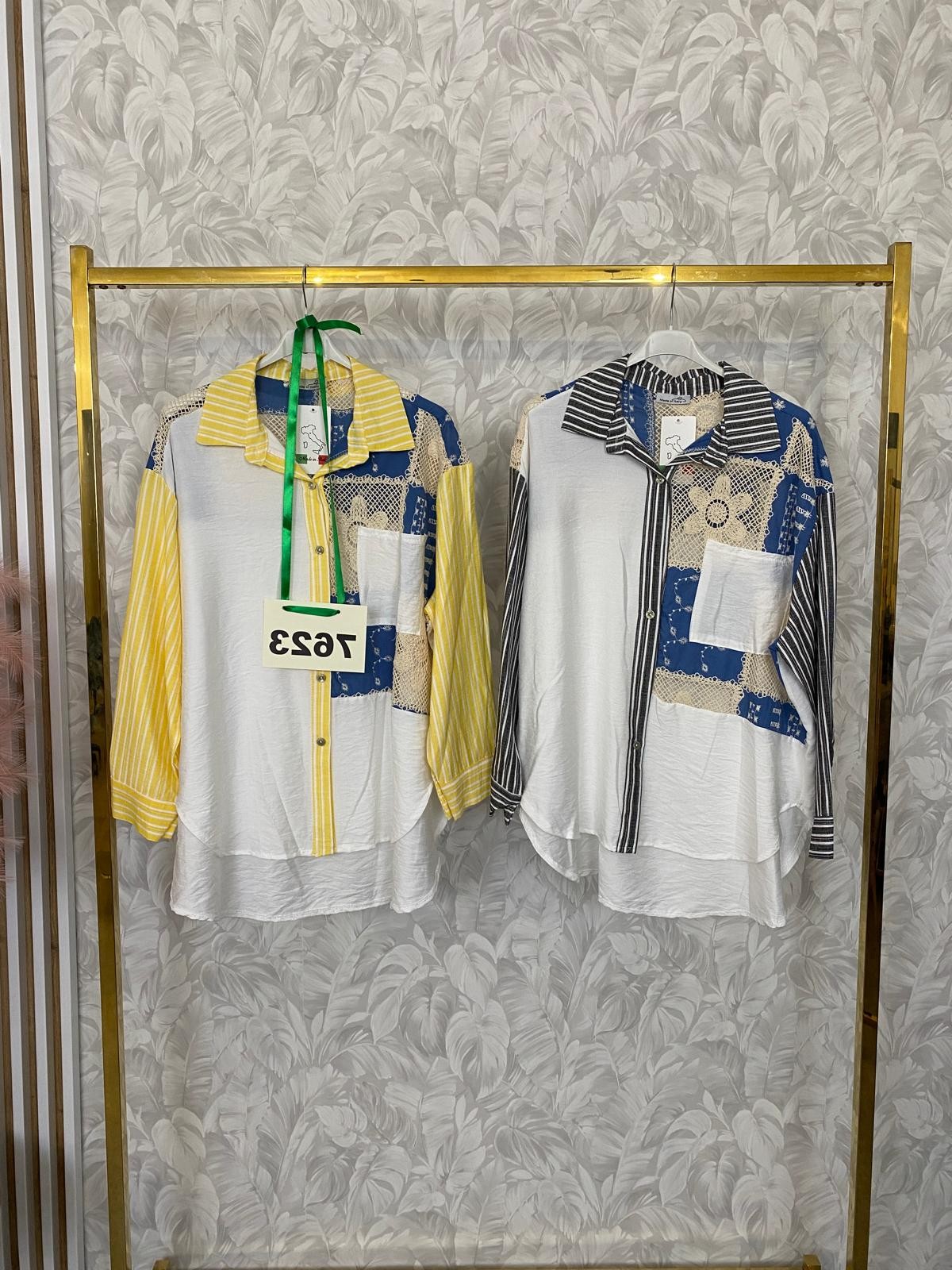 KOSZULA PATCHWORK 7623