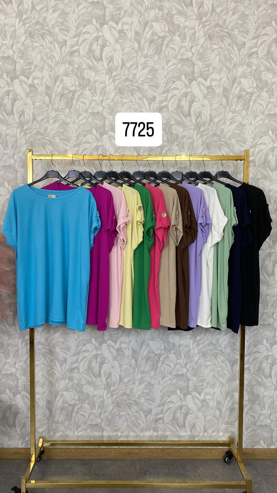 BLUZKA PRĄŻEK GUZICZEK 7725