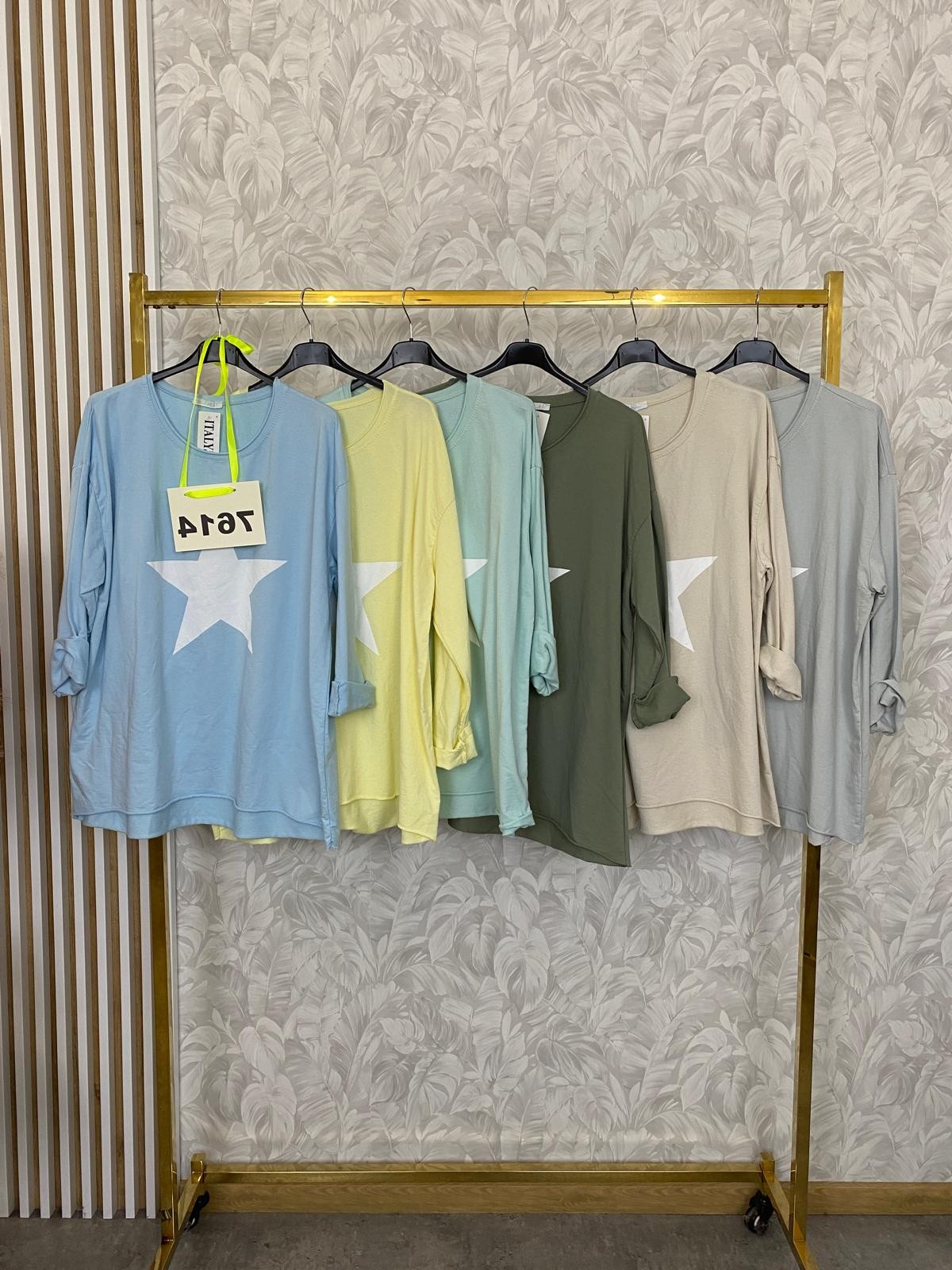 BLUZA BAWEŁNIACZEK GWIAZDA...