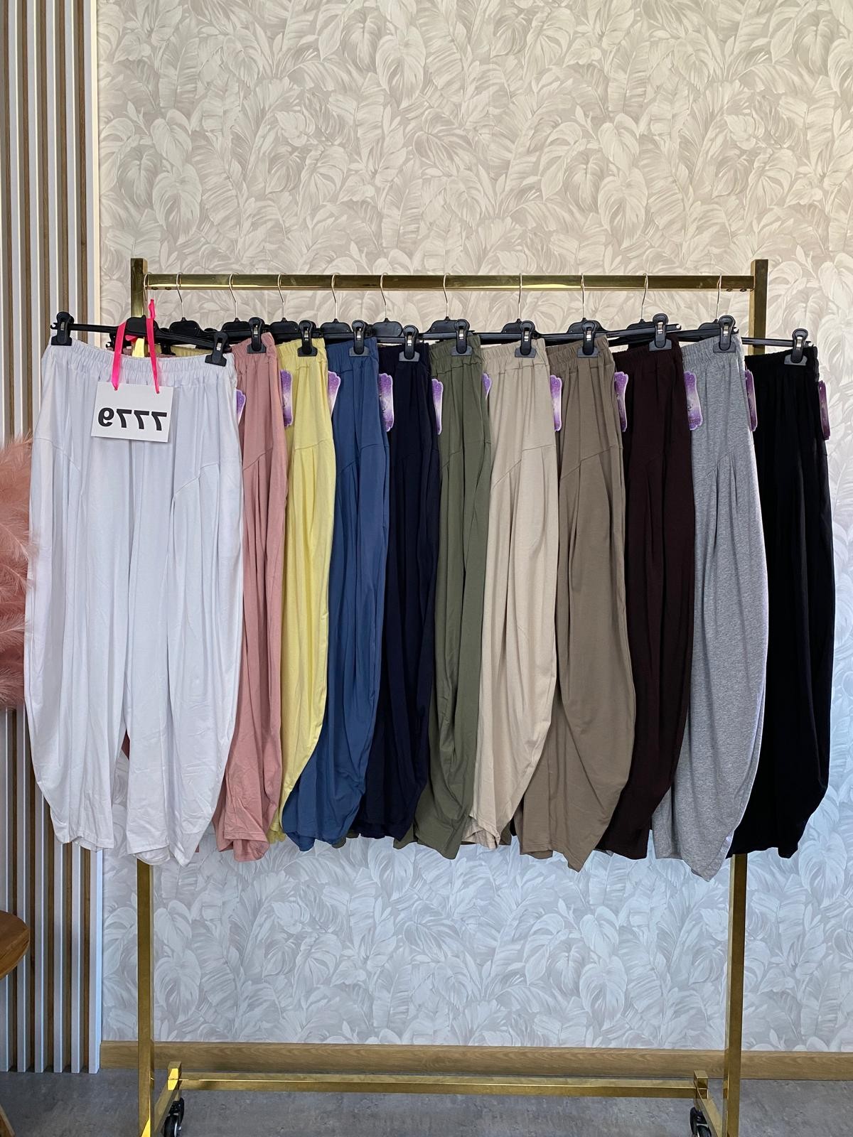 SPODNIE BALONY BAWEŁNIAKI 7779