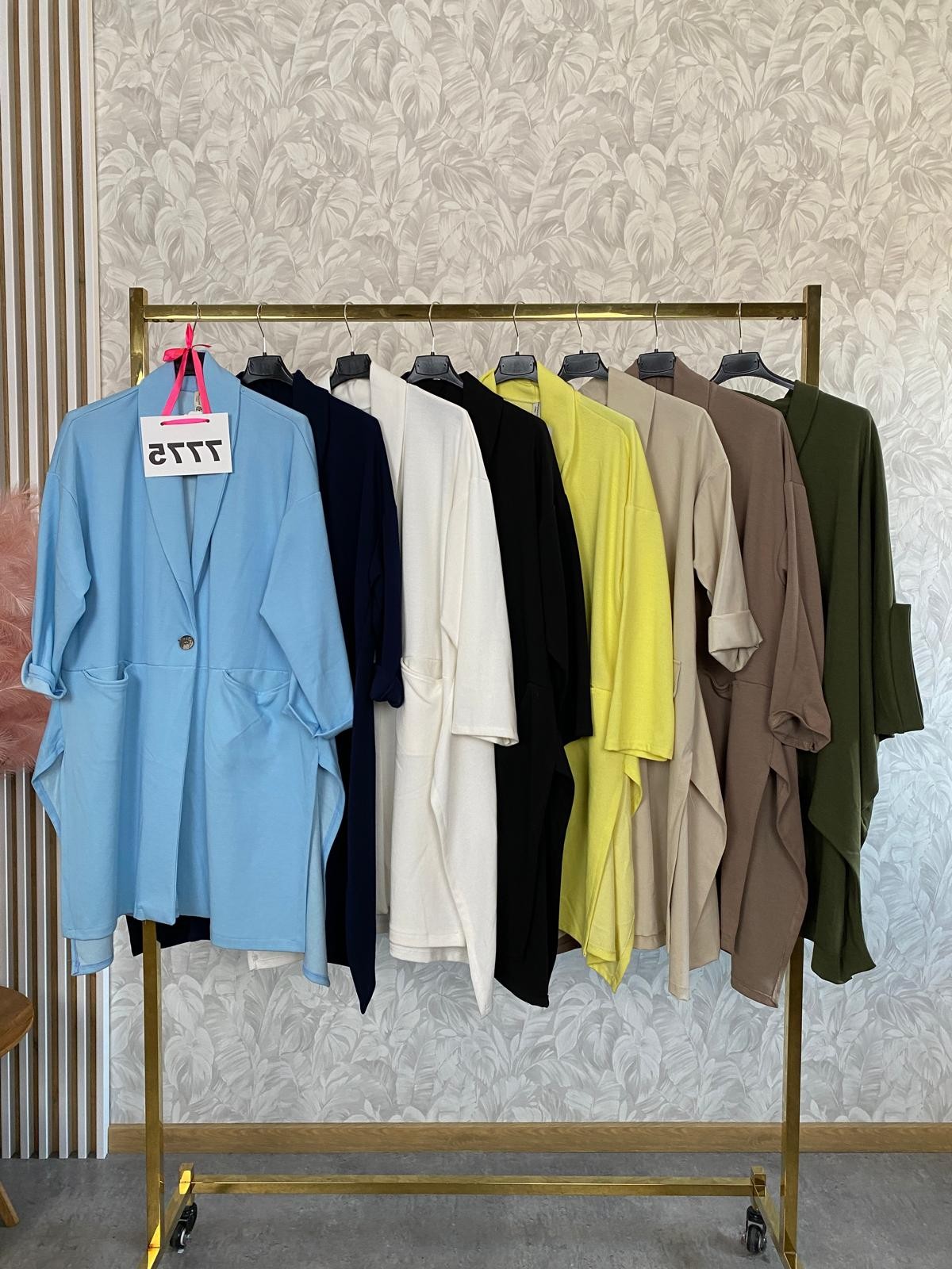 STYLOWY A'LA PŁASZCZYK 7775