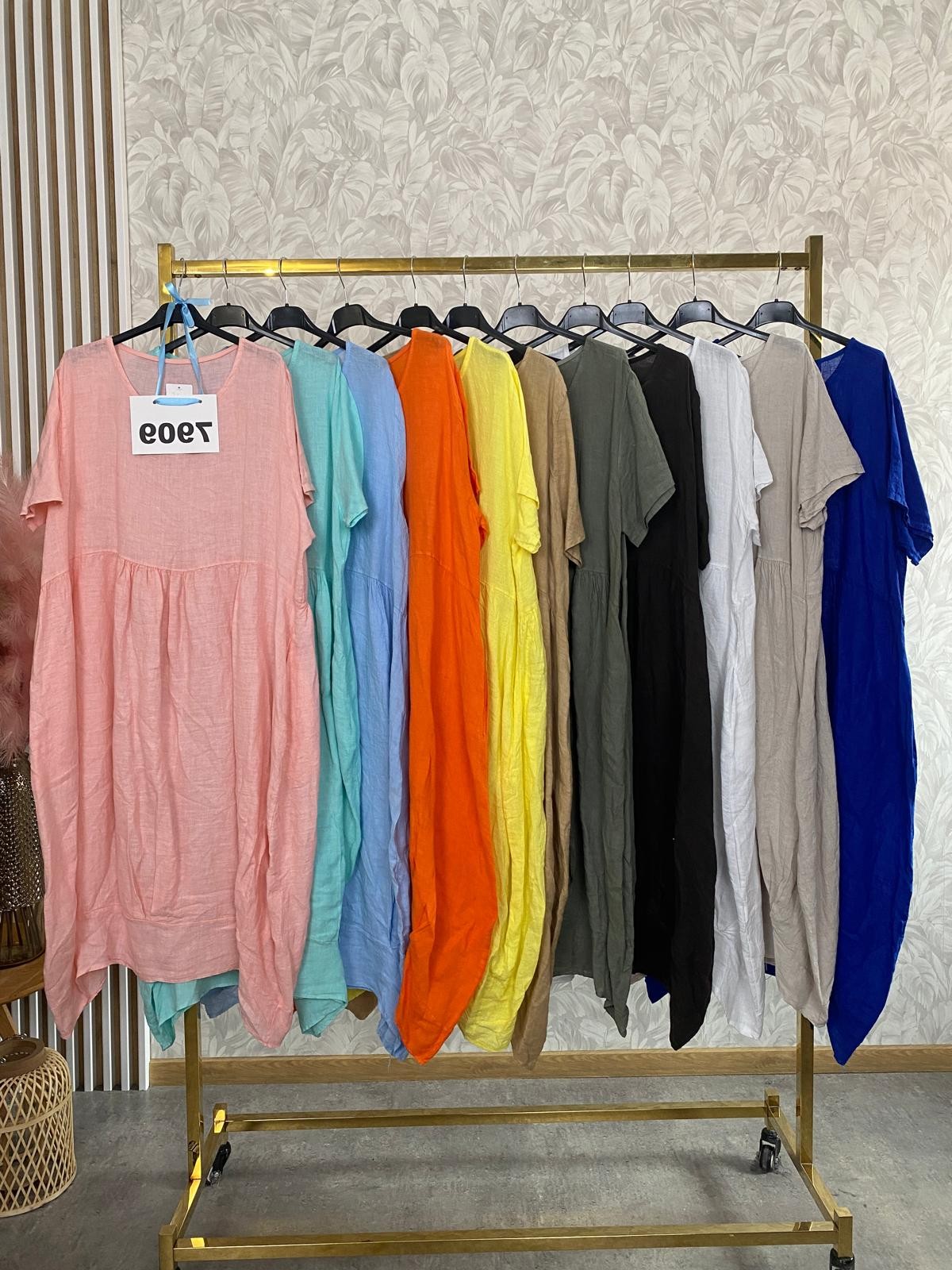 SUKIENKA LEN BOMBECZKA 7909