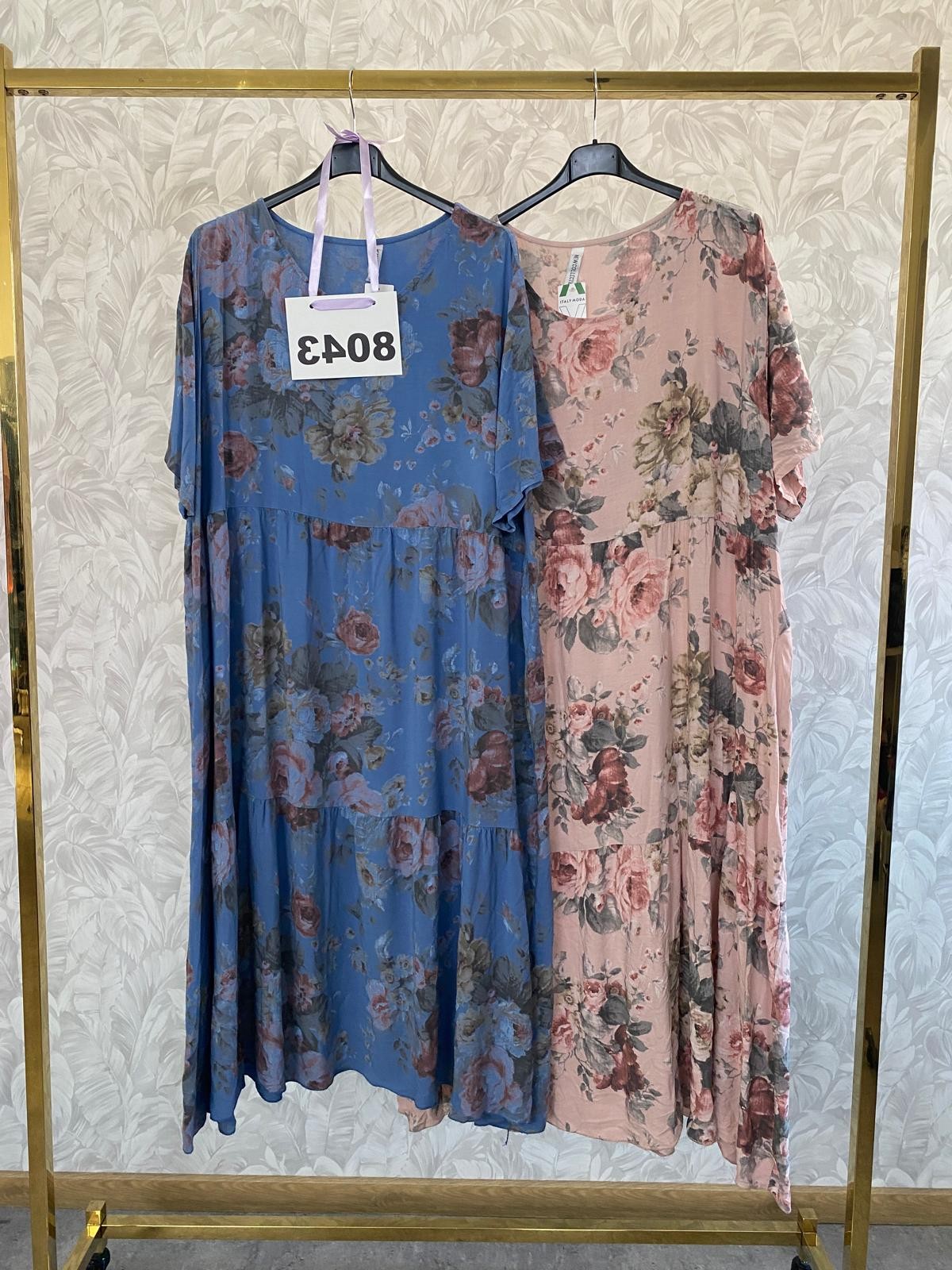 SUKIENKA RETRO RÓŻE 8043