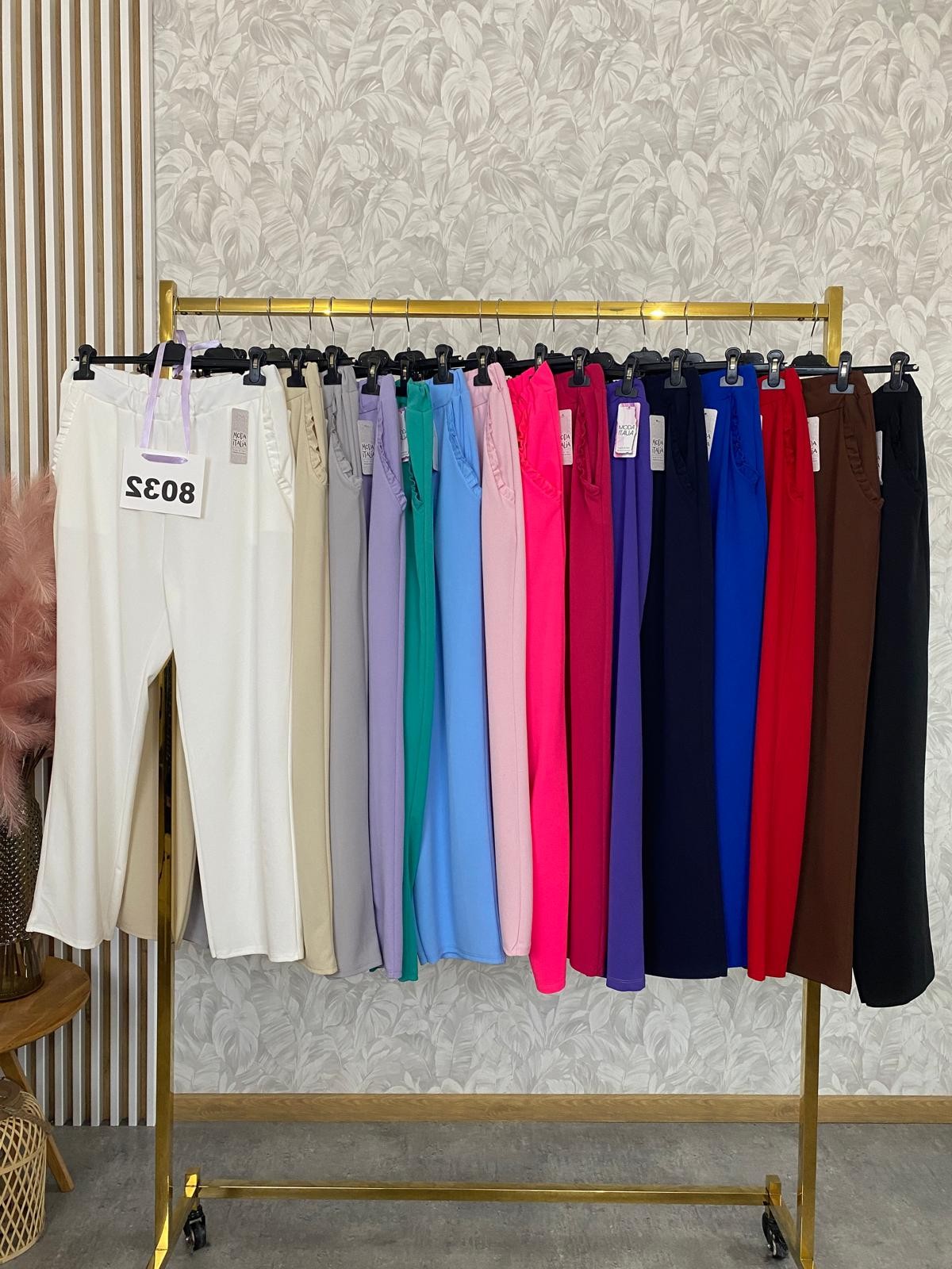 SPODNIE FALBANKI 8032