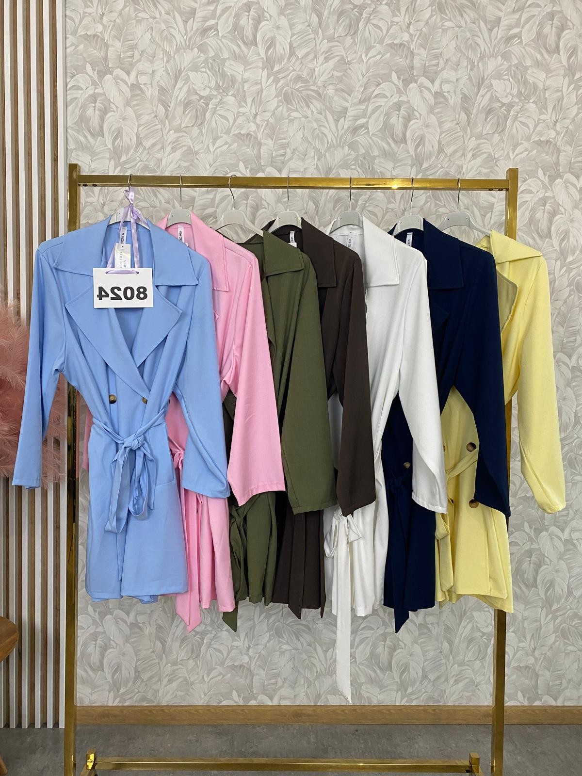 PŁASZCZ TRENCZ 8024