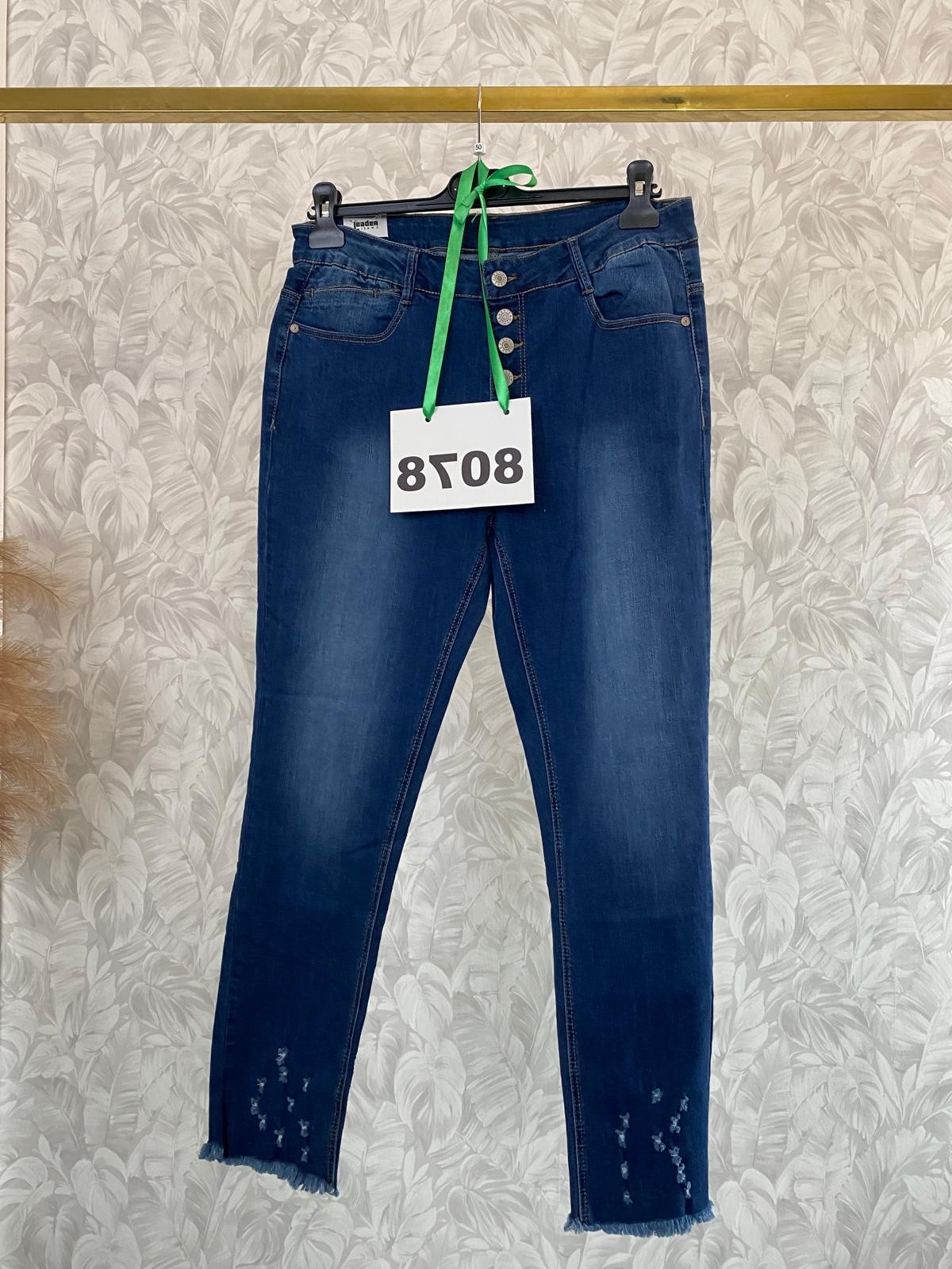 SPODNIE JEANS D058A 8078