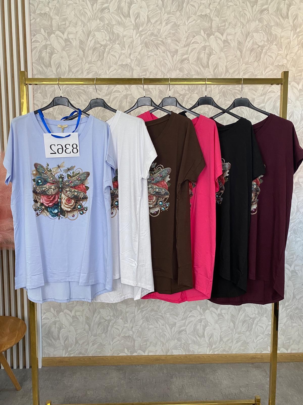 T-SHIRT WAŻKA 8362