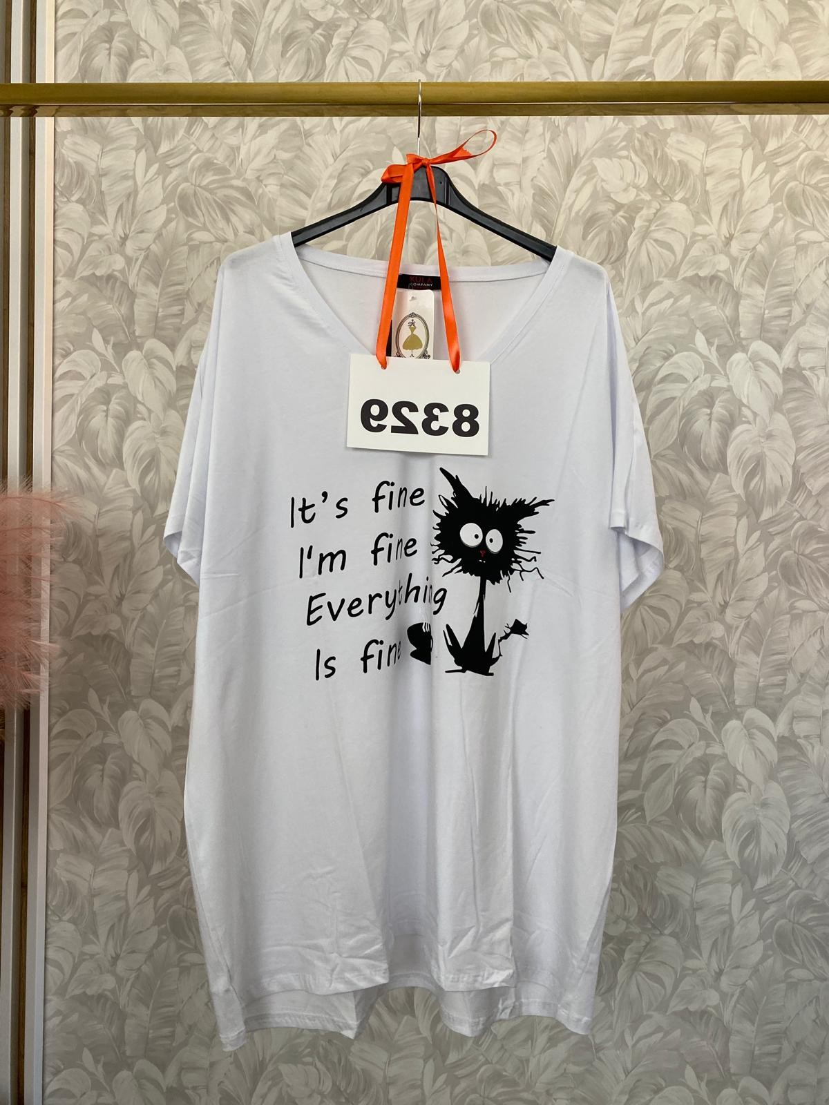 T-SHIRT SEREK KOT 8329